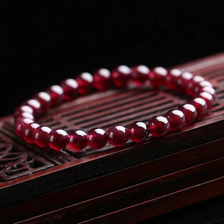 Red Garnet Stone Bracelet - Reignite Your Love