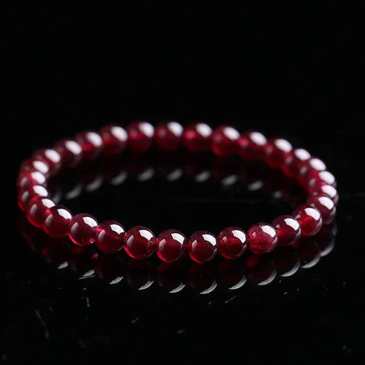 Red Garnet Stone Bracelet - Reignite Your Love