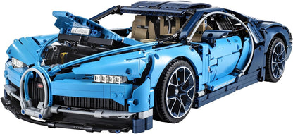 LEGO Technic Bugatti Chiron 42083 Race Car Building Kit and Engineering Toy, Adult Collectible Sports Car with Scale Model Engine (3599 Pieces)