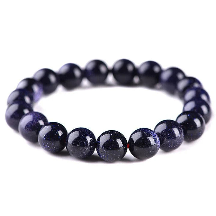 Blue Sandstone Bracelet - Intention Amplifier